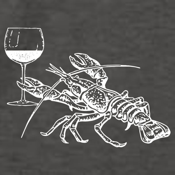 Lobster Wine Drinking Shirts Funny Beach Cruise Vacation Gift Vector Backpack