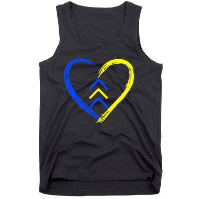 Love World Down Syndrome Awareness Day Love 3 Arrows Tank Top