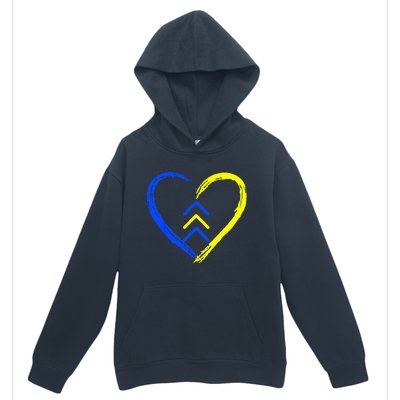 Love World Down Syndrome Awareness Day Love 3 Arrows Urban Pullover Hoodie