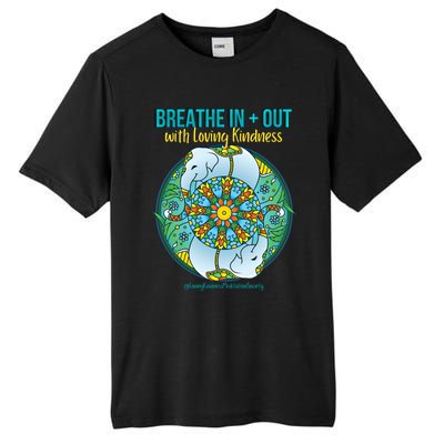 Lucky White Elephant Love Dala Loving Kindness Meditation Gift Tall Fusion ChromaSoft Performance T-Shirt