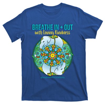 Lucky White Elephant Love Dala Loving Kindness Meditation Gift T-Shirt