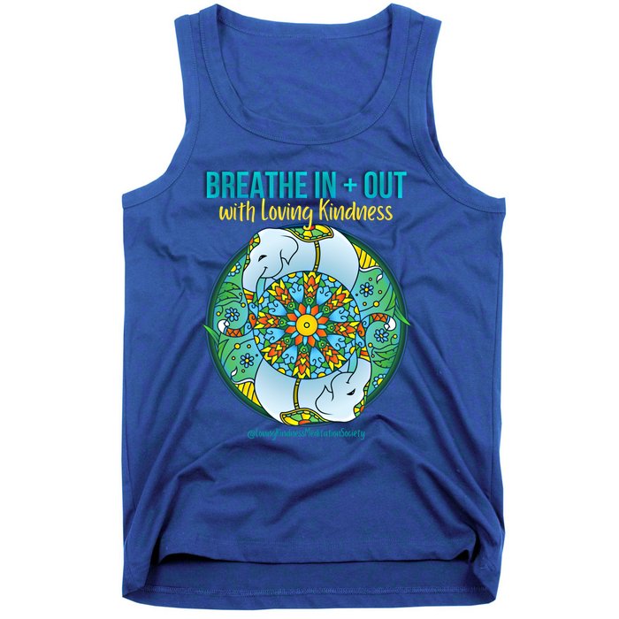 Lucky White Elephant Love Dala Loving Kindness Meditation Gift Tank Top