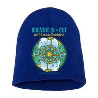 Lucky White Elephant Love Dala Loving Kindness Meditation Gift Short Acrylic Beanie