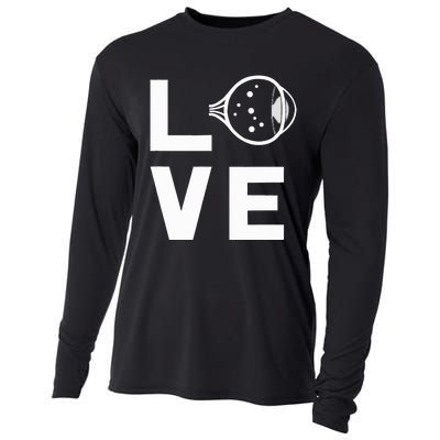 Love With Eye Cool Ophthalmology Ophthalmologist Cooling Performance Long Sleeve Crew