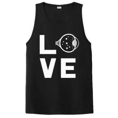 Love With Eye Cool Ophthalmology Ophthalmologist PosiCharge Competitor Tank