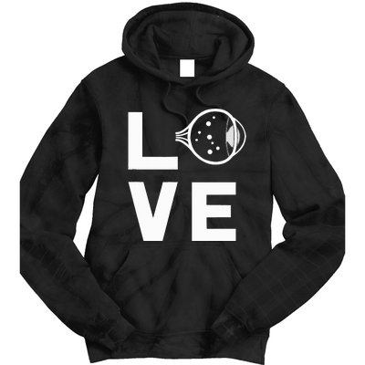 Love With Eye Cool Ophthalmology Ophthalmologist Tie Dye Hoodie