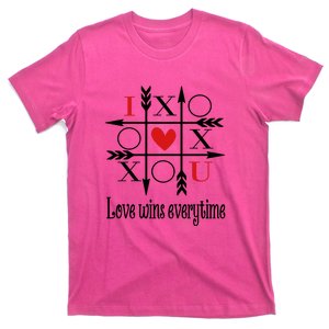 Love Wins Everytime Valentine's Day Gift T-Shirt