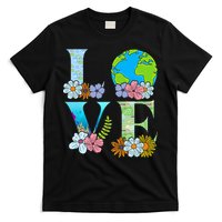 Love World Earth Day 2024 Planet T-Shirt