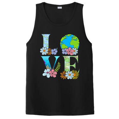 Love World Earth Day 2024 Planet PosiCharge Competitor Tank