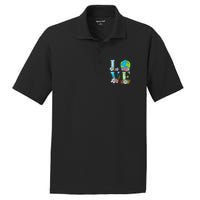 Love World Earth Day 2024 Planet PosiCharge RacerMesh Polo