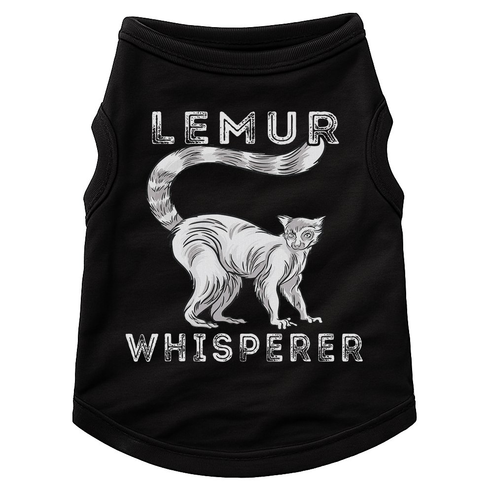 Lemur Whisperer Funny Lemur Lover Lemur Monkey Doggie Tank