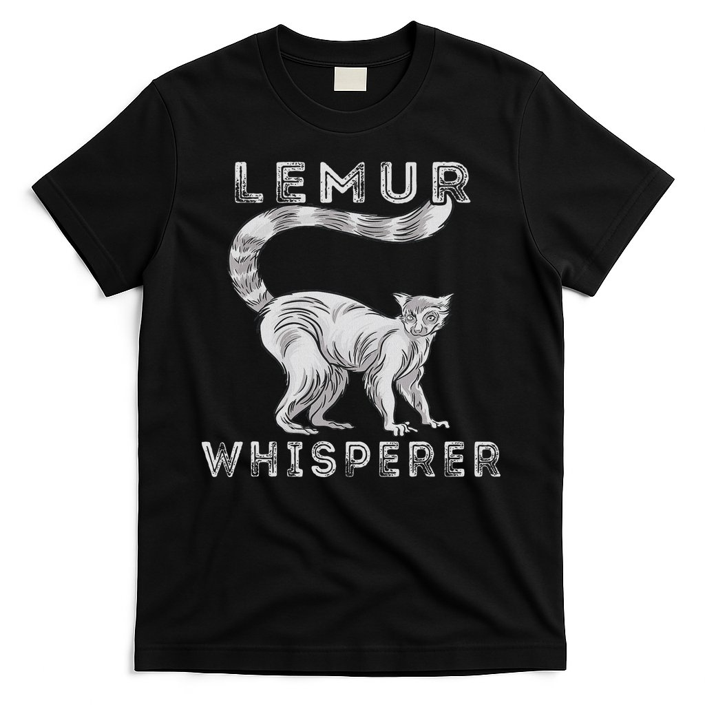 Lemur Whisperer Funny Lemur Lover Lemur Monkey T-Shirt