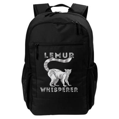 Lemur Whisperer Funny Lemur Lover Lemur Monkey Backpack