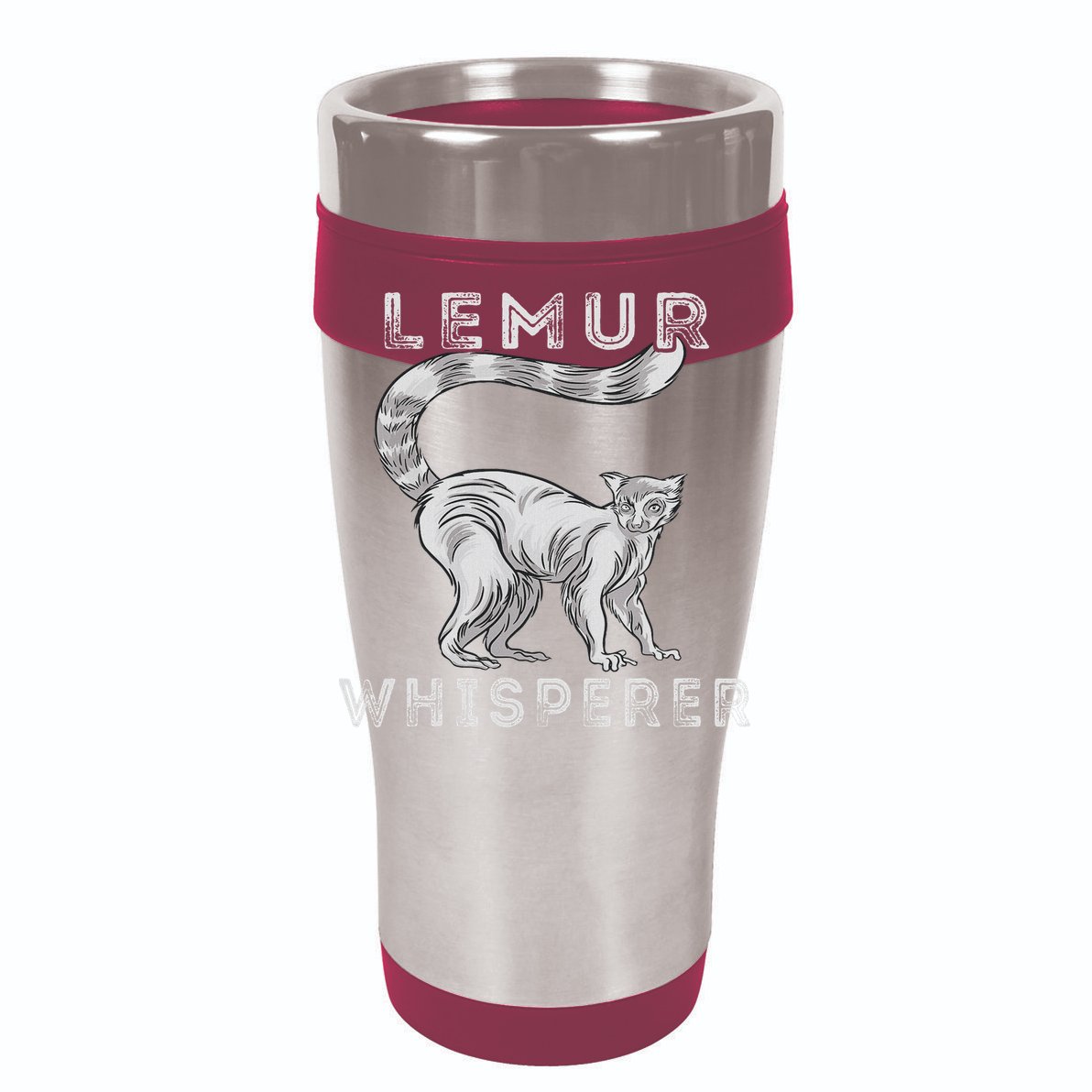Lemur Whisperer Funny Lemur Lover Lemur Monkey Flat Bill Trucker Hat