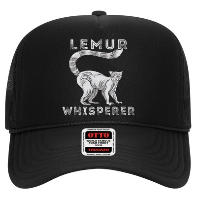 Lemur Whisperer Funny Lemur Lover Lemur Monkey Hat