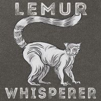 Lemur Whisperer Funny Lemur Lover Lemur Monkey Cotton Canvas Backpack