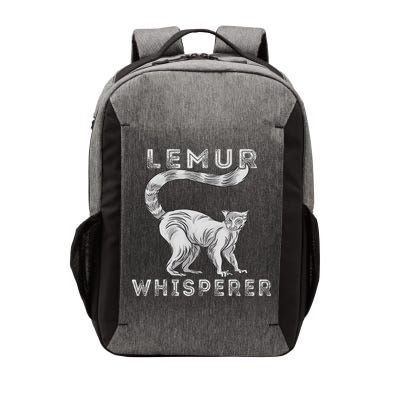 Lemur Whisperer Funny Lemur Lover Lemur Monkey Vector Backpack