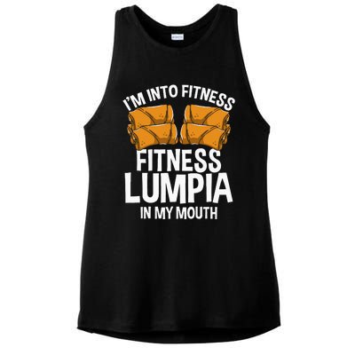 Lumpia Wrappers Filipina Food Philipino Snacks Manila Lumpia Ladies PosiCharge Tri-Blend Wicking Tank