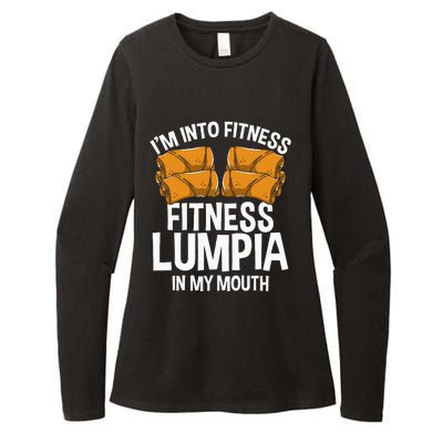 Lumpia Wrappers Filipina Food Philipino Snacks Manila Lumpia Womens CVC Long Sleeve Shirt