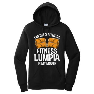 Lumpia Wrappers Filipina Food Philipino Snacks Manila Lumpia Women's Pullover Hoodie