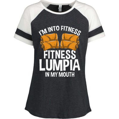 Lumpia Wrappers Filipina Food Philipino Snacks Manila Lumpia Enza Ladies Jersey Colorblock Tee