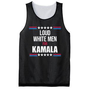 Loud White For Kamala Harris Kamala For President Mesh Reversible Basketball Jersey Tank