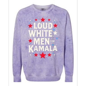 Loud White For Kamala Harris Kamala Colorblast Crewneck Sweatshirt