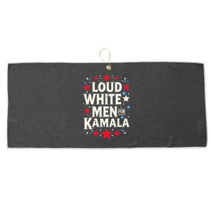 Loud White For Kamala Harris Kamala Large Microfiber Waffle Golf Towel