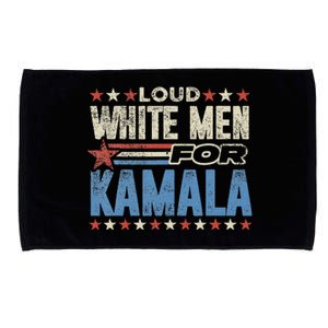 Loud White For Kamala Harris Kamala For President Microfiber Hand Towel