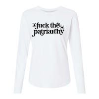 Libby Wishes Fuck The Patriarchy Vintage Feminist Women Womens Cotton Relaxed Long Sleeve T-Shirt