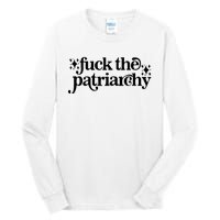 Libby Wishes Fuck The Patriarchy Vintage Feminist Women Tall Long Sleeve T-Shirt