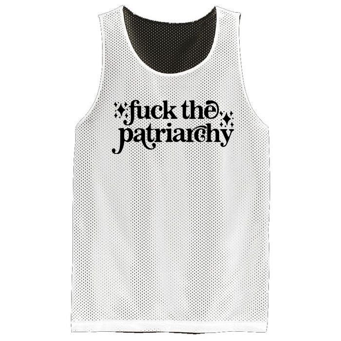 Libby Wishes Fuck The Patriarchy Vintage Feminist Women Mesh Reversible Basketball Jersey Tank