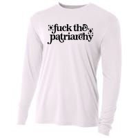 Libby Wishes Fuck The Patriarchy Vintage Feminist Women Cooling Performance Long Sleeve Crew