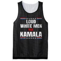 Loud White For Kamala Harris Kamala For President 2024 Mesh Reversible Basketball Jersey Tank