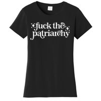 Libby Wishes Fuck The Patriarchy Vintage Feminist Women Women's T-Shirt