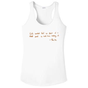 Life Wouldnt Feel So Short If I Didnt Spend So Much Time Wasting It Ladies PosiCharge Competitor Racerback Tank