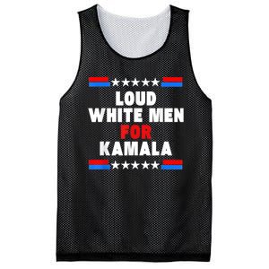 Loud White For Kamala Harris Kamala For President 2024 Mesh Reversible Basketball Jersey Tank