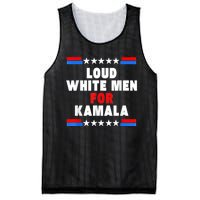 Loud White For Kamala Harris Kamala For President 2024 Mesh Reversible Basketball Jersey Tank