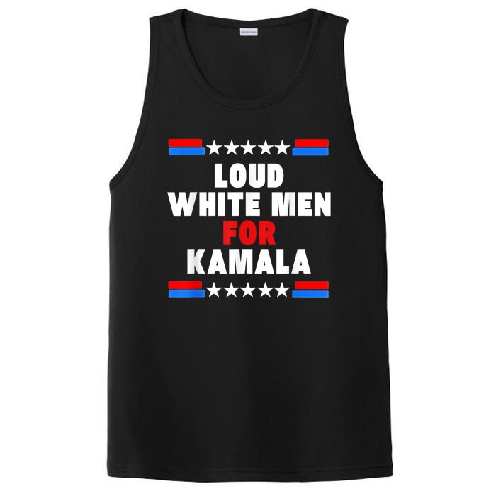 Loud White For Kamala Harris Kamala For President 2024 PosiCharge Competitor Tank