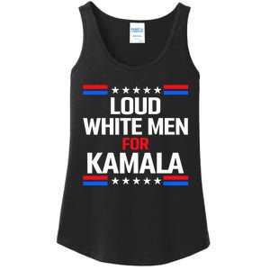 Loud White For Kamala Harris Kamala For President 2024 Ladies Essential Tank