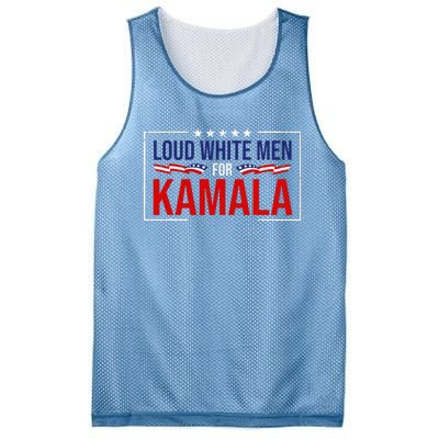 Loud White For Kamala Harris Kamala For President 2024 Mesh Reversible Basketball Jersey Tank