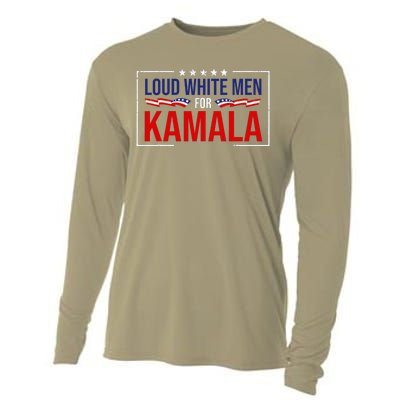 Loud White For Kamala Harris Kamala For President 2024 Cooling Performance Long Sleeve Crew