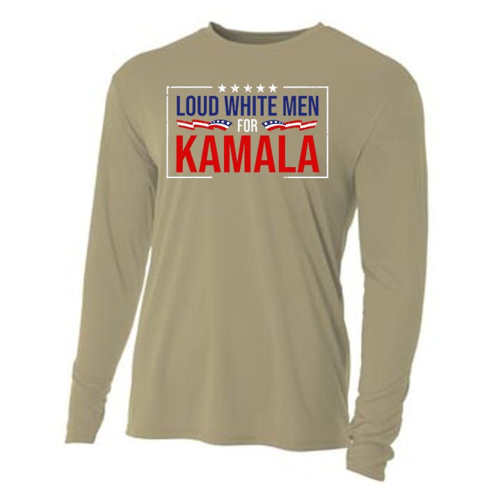 Loud White For Kamala Harris Kamala For President 2024 Cooling Performance Long Sleeve Crew