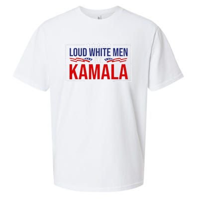 Loud White For Kamala Harris Kamala For President 2024 Sueded Cloud Jersey T-Shirt