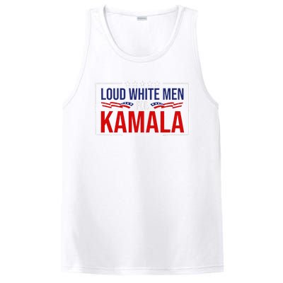 Loud White For Kamala Harris Kamala For President 2024 PosiCharge Competitor Tank