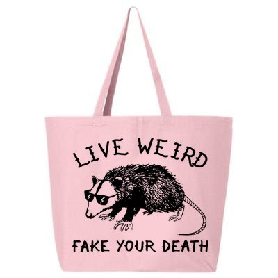 Live Weird Fake Your Death 25L Jumbo Tote