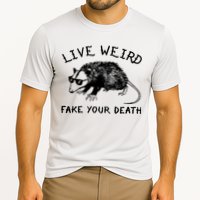 Live Weird Fake Your Death Cooling Performance Crew T-Shirt