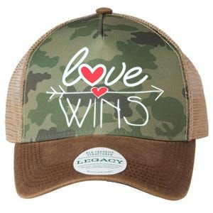 Love Wins Gift Surprise For Your Friend Cool Gift Legacy Tie Dye Trucker Hat