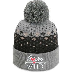 Love Wins Gift Surprise For Your Friend Cool Gift The Baniff Cuffed Pom Beanie