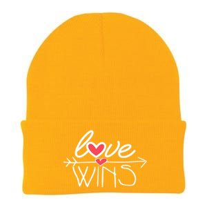 Love Wins Gift Surprise For Your Friend Cool Gift Knit Cap Winter Beanie